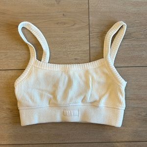 SET ACTIVE Lounge Scoop Bra in Blanc size S